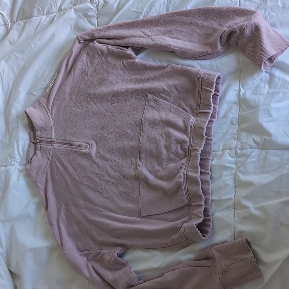 Gymshark Pippa Training Pullover Sweater Pink Size Small - Picture 2 of 2